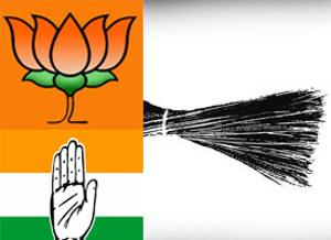 Delhi-polls-BJP-AAP-Congress-hopeful-of-big-win