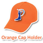 orange cap holder