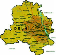 delhi map