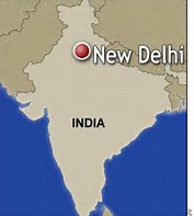 new delhi map
