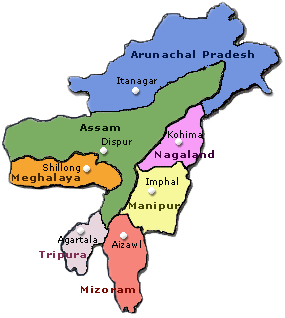 northeast map