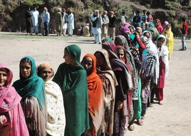 Highest  lowest voter constituency among 87 segments in Jammu  Kashmir