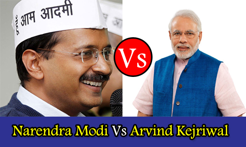 narendra modi vs arvind kejriwal