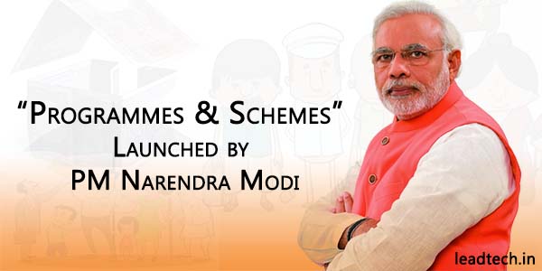 scheme launch by PM narendra Modi