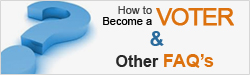 How to become a voter,Who can become a voter,Enrol as a voter and get my voter ID card,  Voter FAQ, Voter , What is the procedure to become a voter in India, Indian voter, Voter registration process,Delhi Voters, CEO Delhi.
