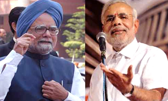 Manmohan-Singh-Vs-Narendra-