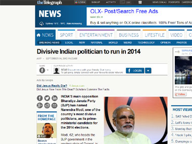 Why foreign media called Modi a ‘divisive Hindu’ leader, Narendra Modi news, Modi news, Narendra modi, Narendra Modi BJP Prime Minister Candidate, BJP, NDA, Latest politics updates.