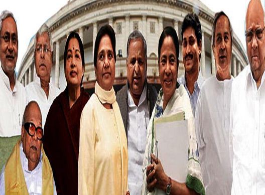 11 parties form joint bloc in Parliament,Third Front, 2014 Lok Sabha polls, CPI, CPI(M), Samajwadi Party, JD(U), JD(S), AIADMK, Biju Janta Dal, Asom Gana Parishad,11 non-Cong non-BJP parties to come together in House,Lok sabha polls 2014,LS polls,Third fr