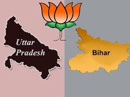 BJP could win 61 seats in Uttar Pradesh and Bihar: Poll,Bihar , Bjp , Lok Sabha , Uttar Pradesh , Samajwadi Party , Bahujan Samaj Party , Bharatiya Janata Party , Aam Aadmi Party,ram vilas paswan ,lalu prasad yadav ,narendra modi ,2014 lok sabha,Political