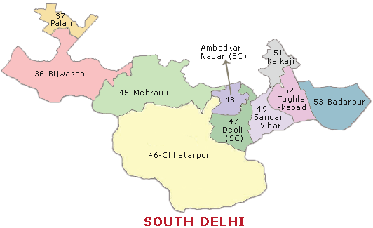 South  Delhi Parliamentary Constituency 2019, South  Delhi Lok Sabha Constituency Details, Political News South  Delhi, Delhi Lok Sabha Elections 2019 News Updates, Delhi Parliamentary Constituency details 2019, South  Delhi MP, Issues Political Analysis
