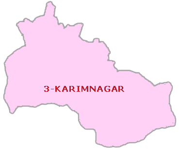 Karimnagar  Andhra Pradesh Parliamentary Constituency 2019, Karimnagar  Lok Sabha Constituency Details, Political News Karimnagar, Andhra Pradesh Lok Sabha Elections 2019 News Updates, Andhra Pradesh Parliamentary Constituency details 2019, Karimnagar   M