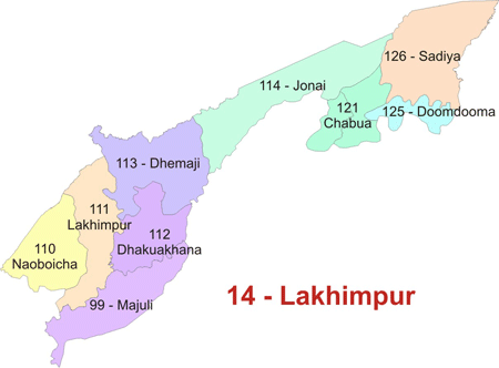 Lakhimpur Assam Parliamentary Constituency 2019, Lakhimpur Lok Sabha Constituency Details, Political News Lakhimpur, Assam Lok Sabha Elections 2019 News Updates, Assam Parliamentary Constituency details 2019, Lakhimpur MP, Issues Political Analysis 2019