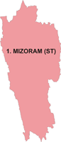 Mizoram Parliament constituency list, Mizoram, Parliament Constituency, Lok sabha Constituency, Parliament constituency list with vote margin, Assembly constituency, parliament constituency list of Mizoram, Mizoram Parliament, Parliament Constituency, Lok