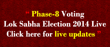 8th Phase Lok Sabha Elections 2014 LIVE Updates, eighth Phase 7th May Parliamentary Constituency Updates, Phase 8 Lok Sabha Elections Voting Patterns Live, Parliamentary Election Voting Percentage Live Coverage 2014
