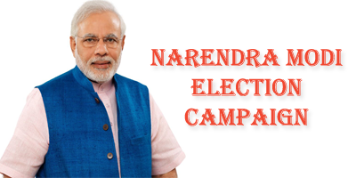 Narendra Modi 2014 Election Campaign Summary, BJP aggressive election campaign.