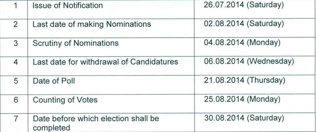 By-elections for ten Assembly seats in Bihar to be conducted on August 21