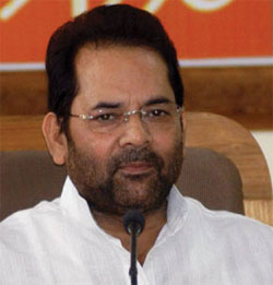 BJP leader Naqvi held guilty for poll code violation, gets bail, UP court gives Naqvi jail, later grants bail,Uttar Pradesh News 2015
