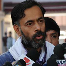 BJP scared of AAP’s popularity: Yogendra Yadav,Delhi Election 2015, Delhi Assembly Election 2015, Delhi Election News