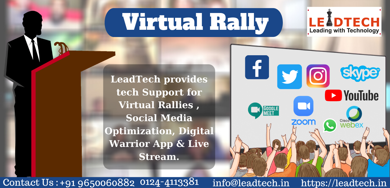VIRTUAL POLITICAL RALLY- THE NEXT BIG GAME-CHANGER