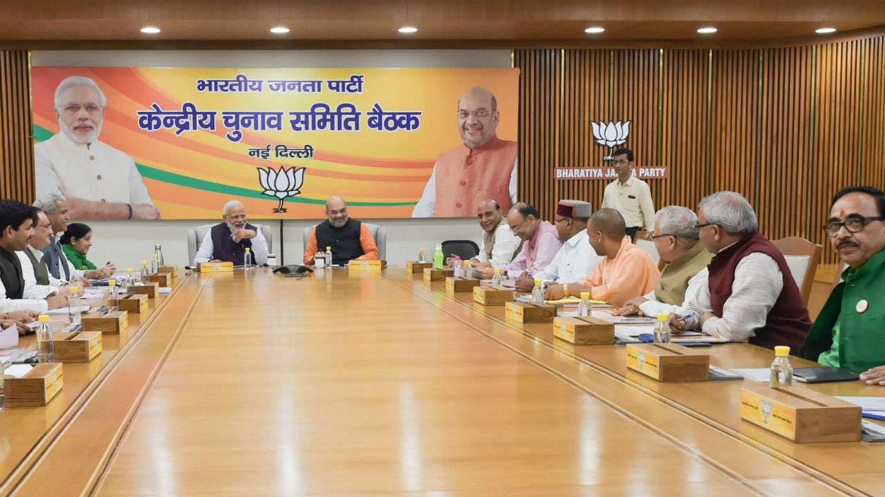 Delhi assembly election BJP candidates list released after Central Election Committee Meets